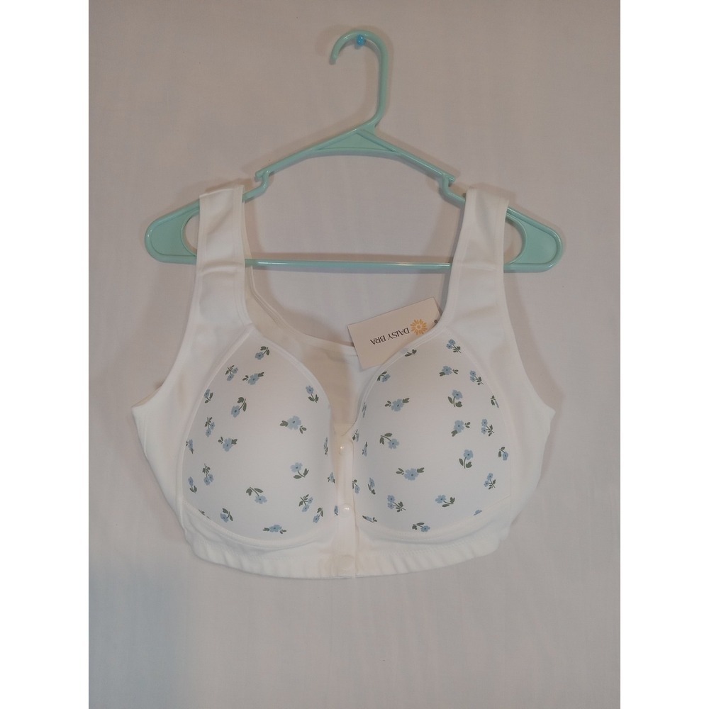 Daisy Bra Older Women Front Closure Convenient Daisy Bras Seniors Front 3xl 41